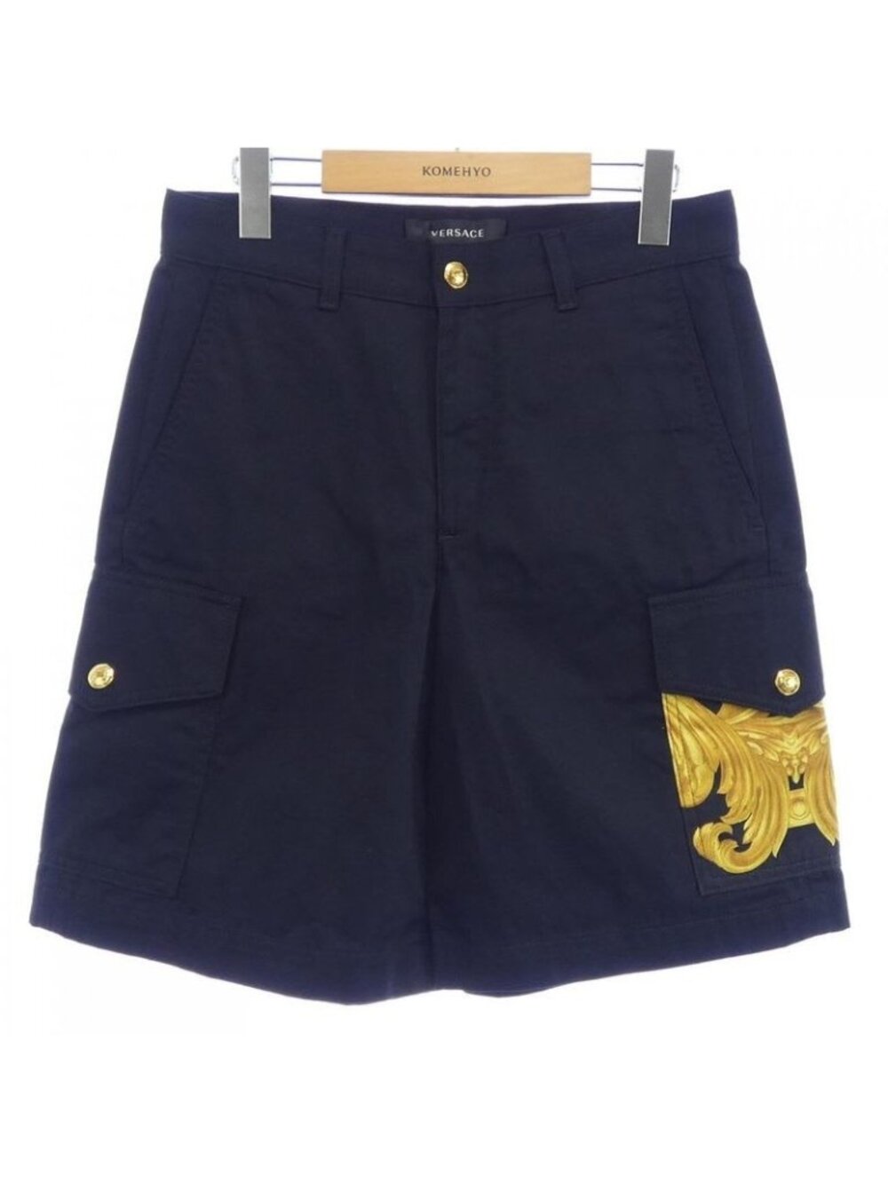 Versace Size 44 Black Shorts